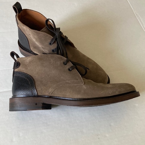 GEORGE BROWN Bilt Crafted in Italy, Suede Chukka Boots/Preowned - Picture 3 of 15